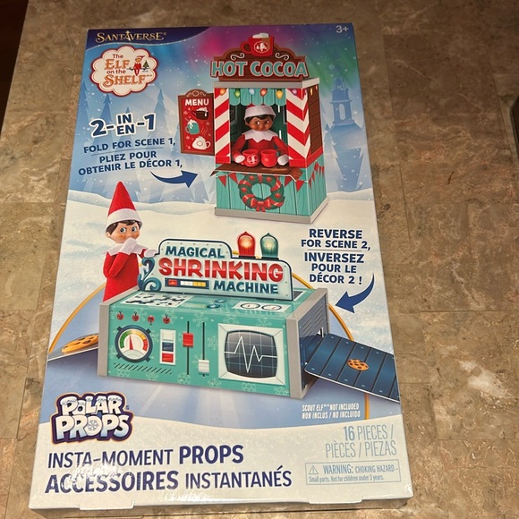 Elf on the Shellf Hpt Cocoa and Shrinking Machine prop - Picture 1 of 5
